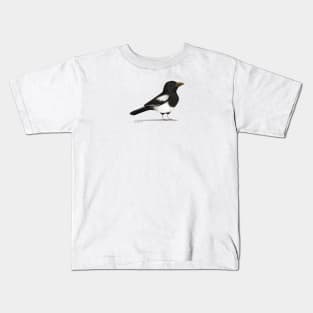 Eurasian Magpie Kids T-Shirt